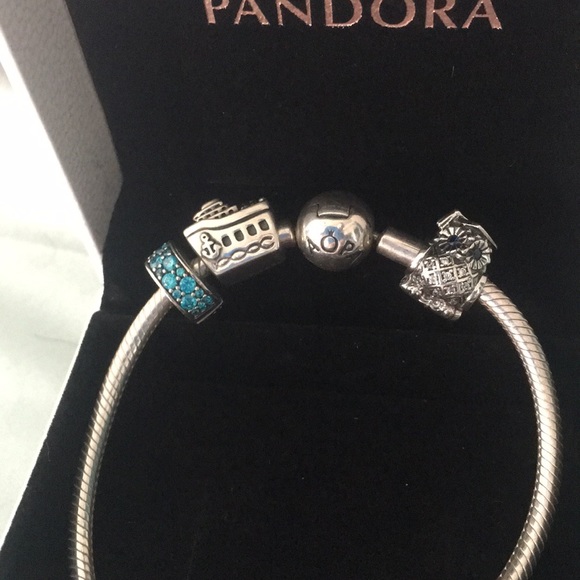Pandora Charm Bracelet and Charms - Picture 2 of 2